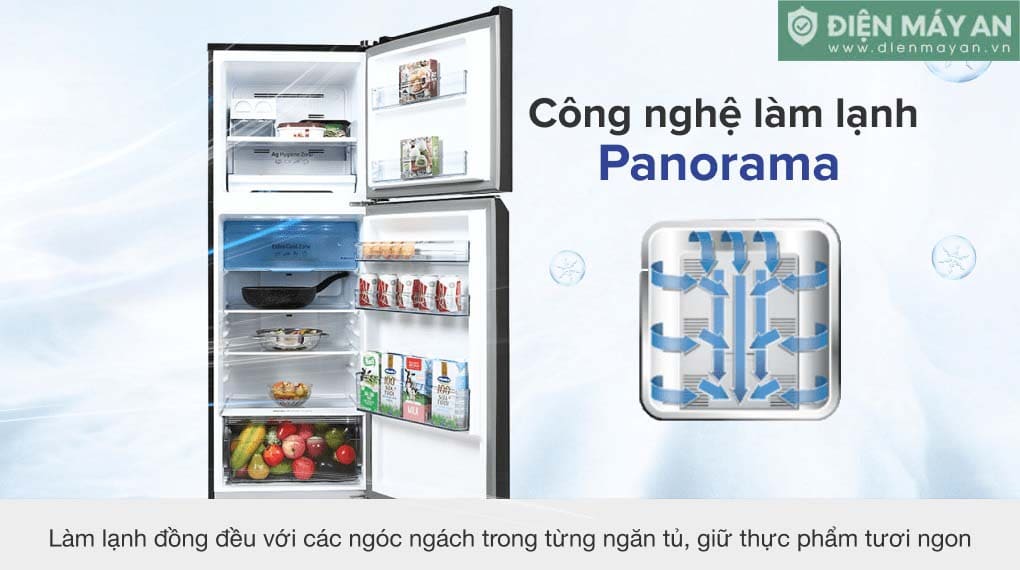 Tủ lạnh Panasonic Inverter 306 lít NR-TV341VGMV